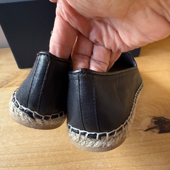 COLE HAAN PALERMO ESPADRILLE NIB 7.5B COASTAL GRANDMA SOFT LEATHER TIMELESS CHIC - Picture 6 of 11